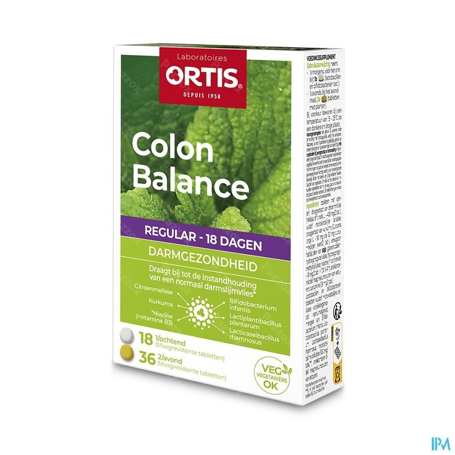 Ortis Colon Balance Regular Tabl 54