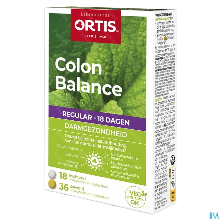 Ortis Colon Balance Regular Tabl 54