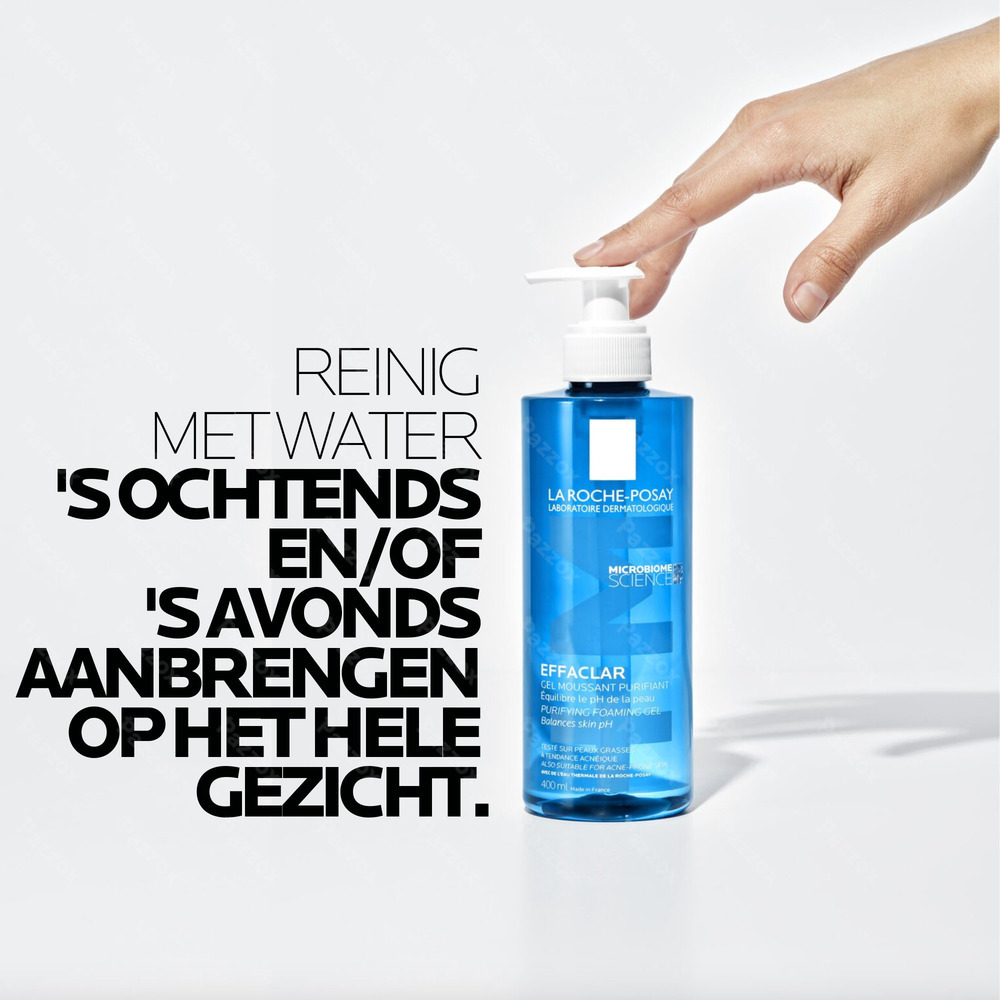La Roche-Posay Effaclar +M Zuiverende Schuimgel Navulling 400ml