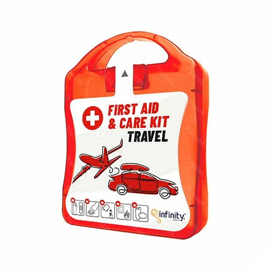 First Aid Travel Kit Red Box 20 Producten