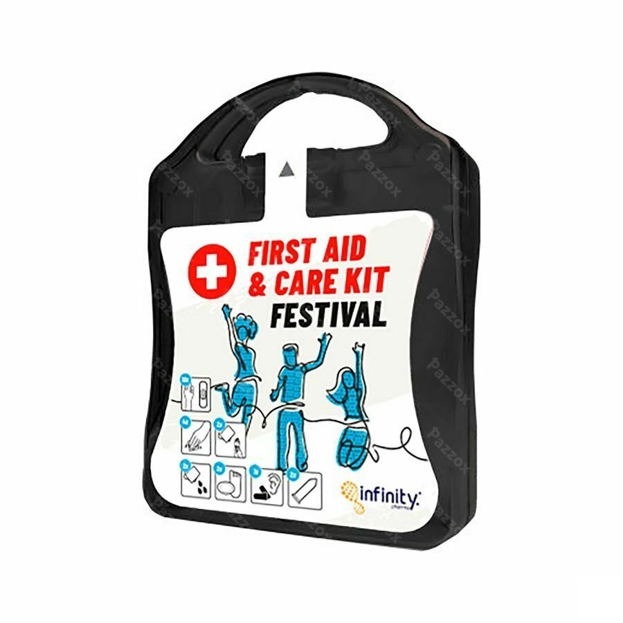 Festival First Aid & Care Kit Black Box 23 Producten