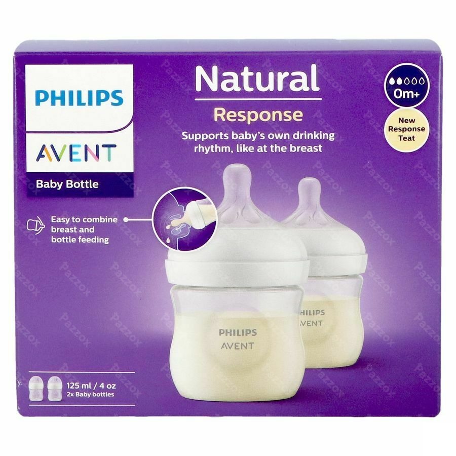 Avent Natural Response 3.0 Zuigfles Duo 2x125ml