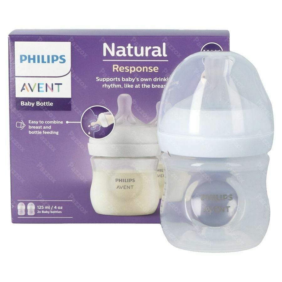 Avent Natural Response 3.0 Zuigfles Duo 2x125ml
