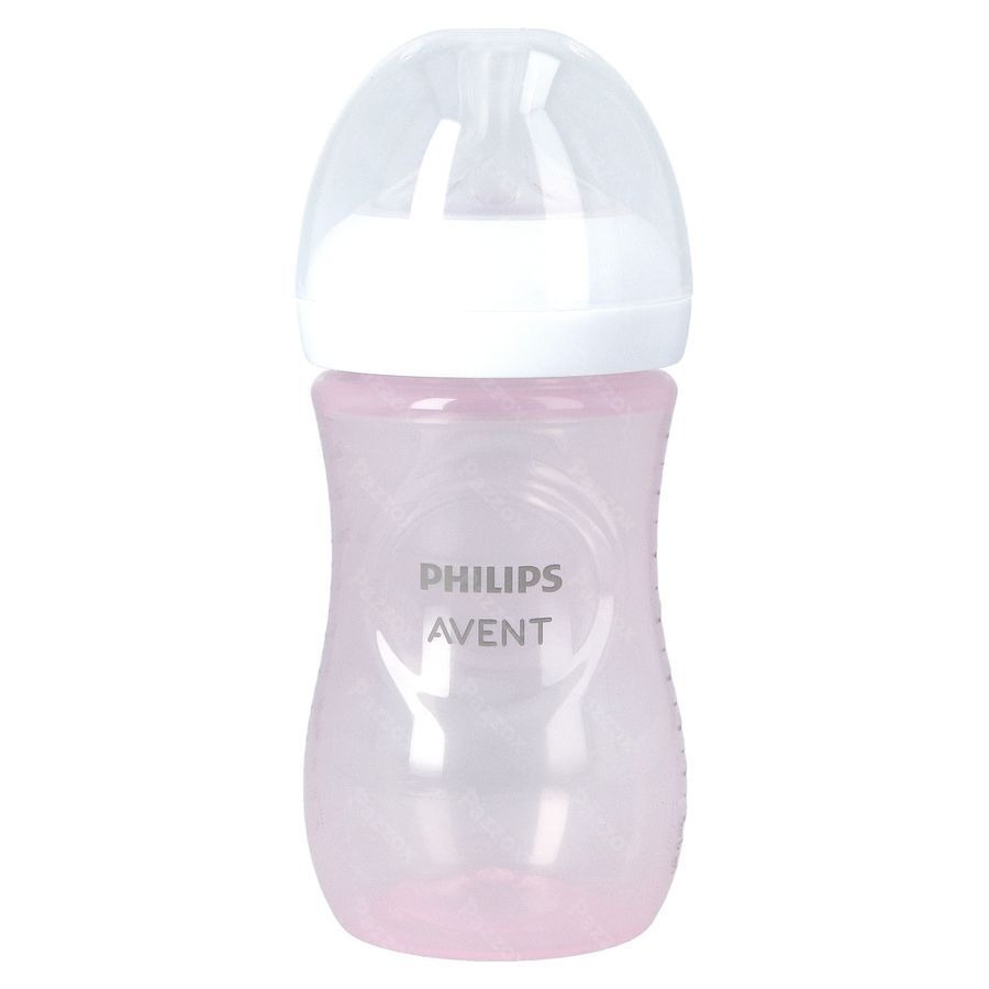 Avent Natural Response 3.0 Zuigfles 260 ml Roze