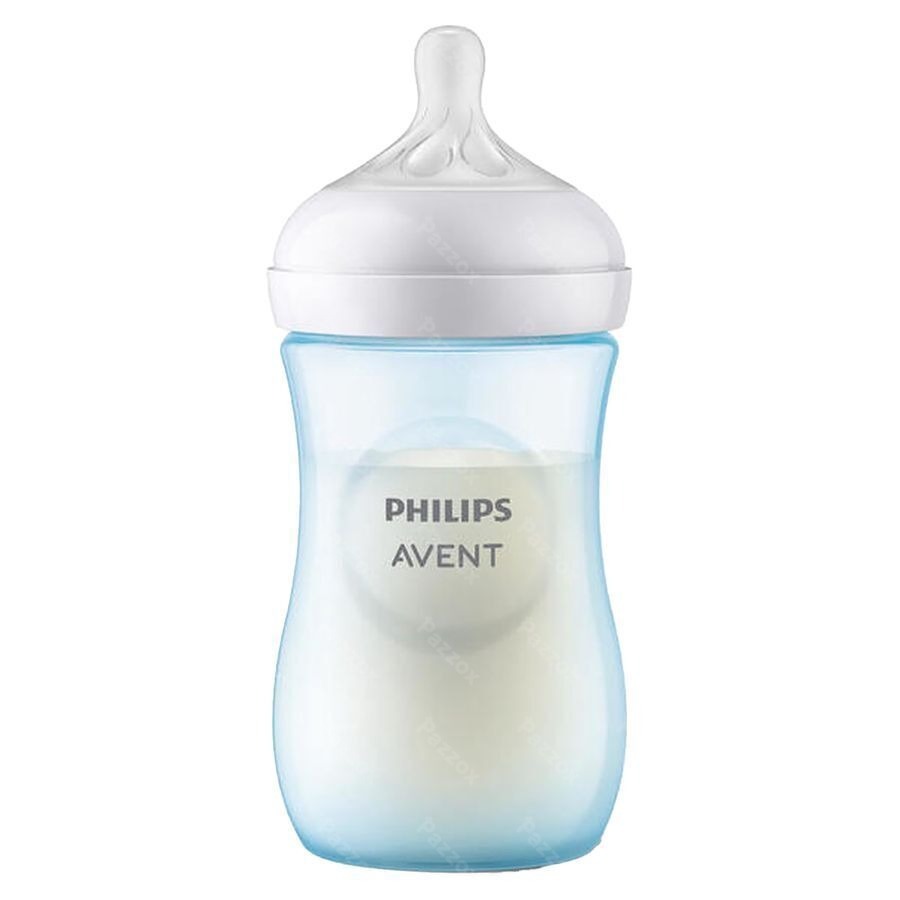 Avent Natural Response 3.0 Zuigfles 260 ml Blauw