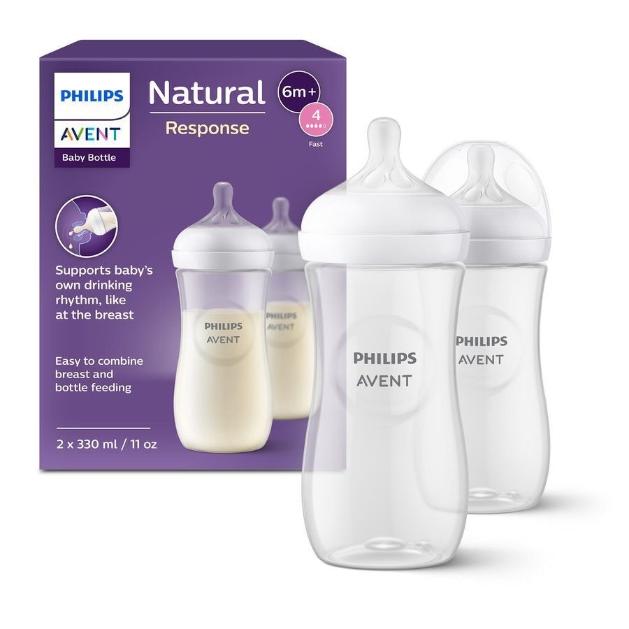 Avent Natural 3.0 Zuigfles 3m+ 330 ml Duo