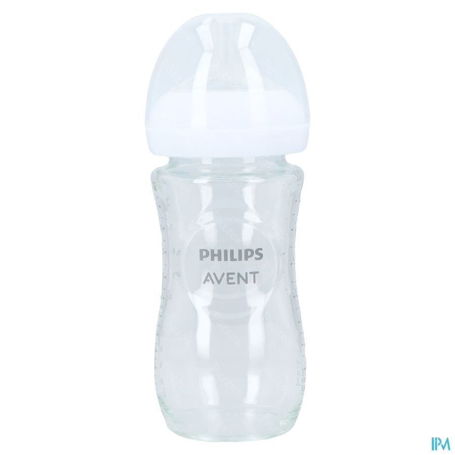 Avent Natural Response 3.0 Zuigfles 240 ml Glas