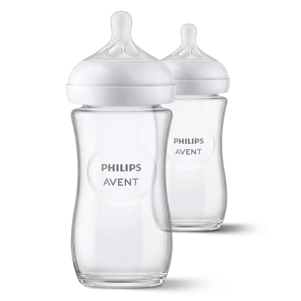 Avent Natural Response 3.0 Zuigfles Duo 2x240ml Glas