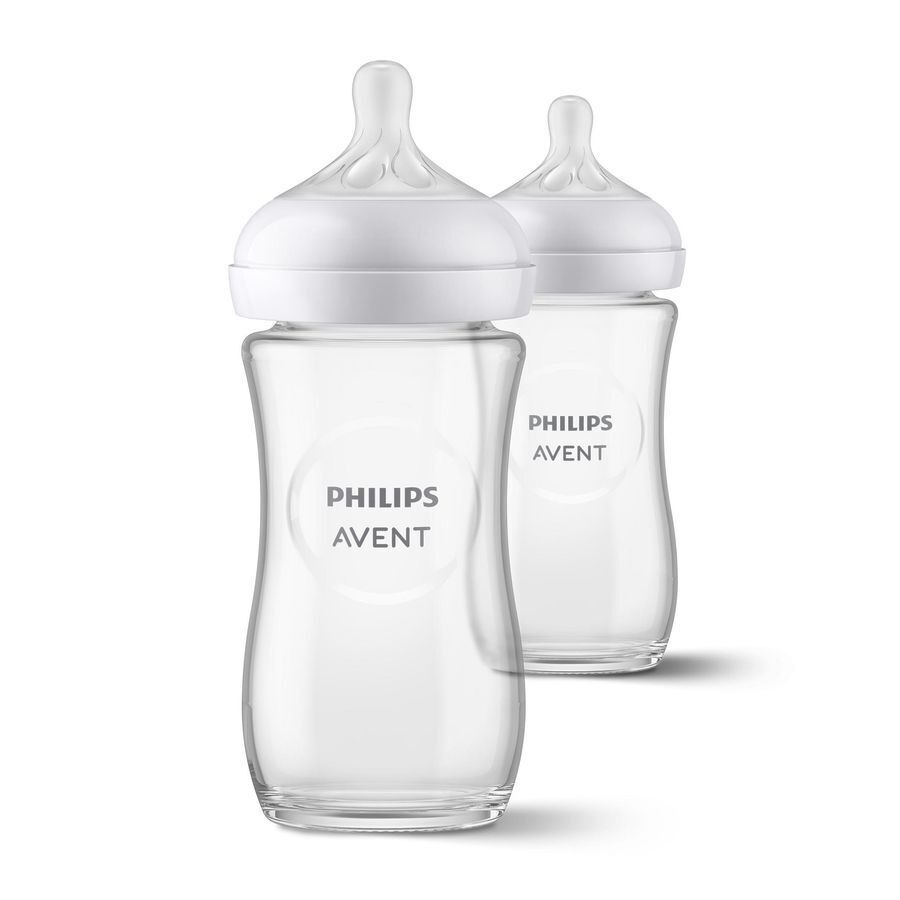 Avent Natural Response 3.0 Zuigfles Duo 2x240ml Glas