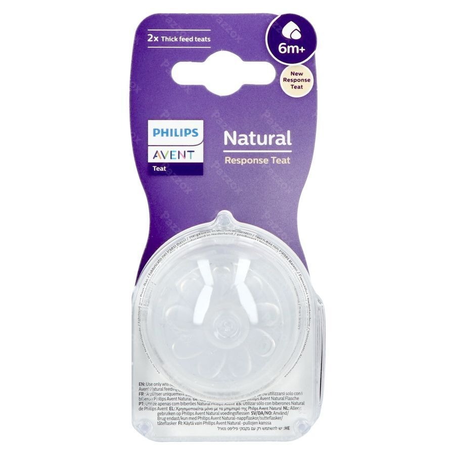Avent Natural Response 3.0 Zuigspeen 6m+ T6