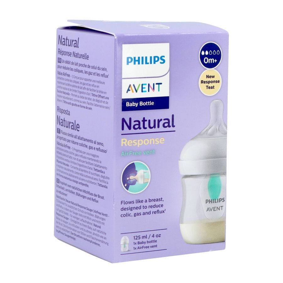 Avent Natural Response Airfree Zuigfles 125ml
