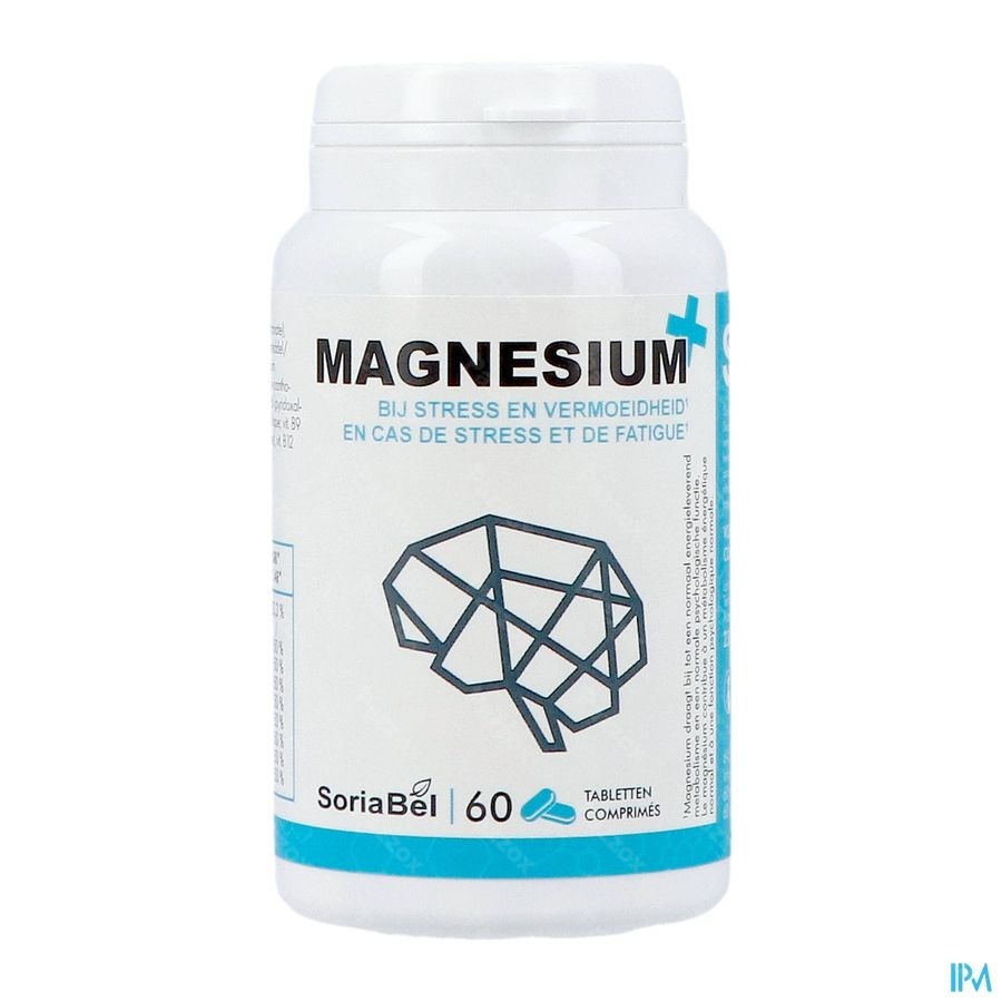 Soria Magnesium Plus Bio-Actief 60 Tabletten