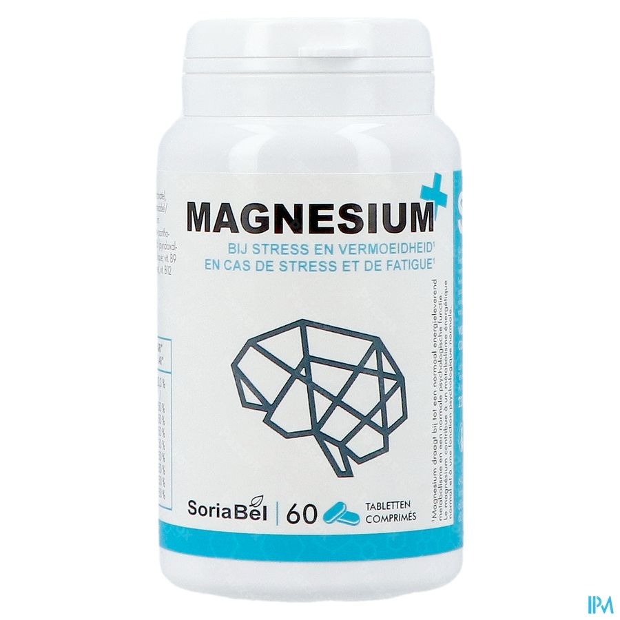 Soria Magnesium Plus Bio-Actief 60 Tabletten
