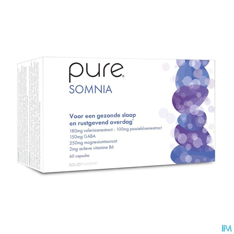 Pure Somnia 60 Plantaardige Capsules