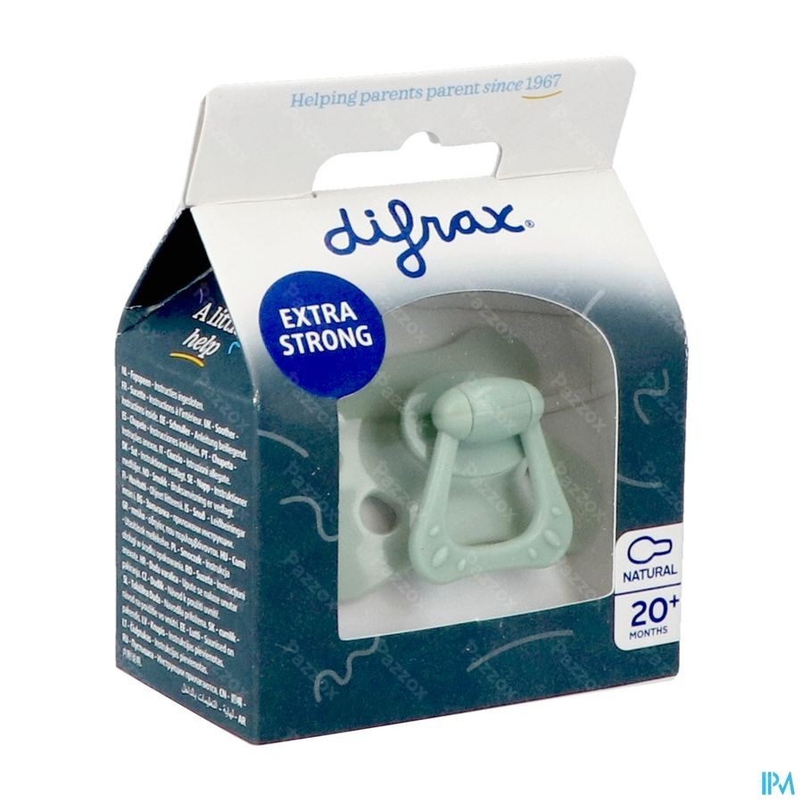 Difrax Fopspeen Natural 20m+ Special Edition Green