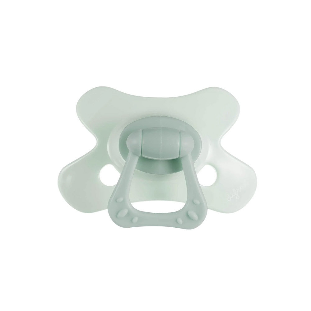 Difrax Fopspeen Natural 18m+ Green Jade 1 stuk