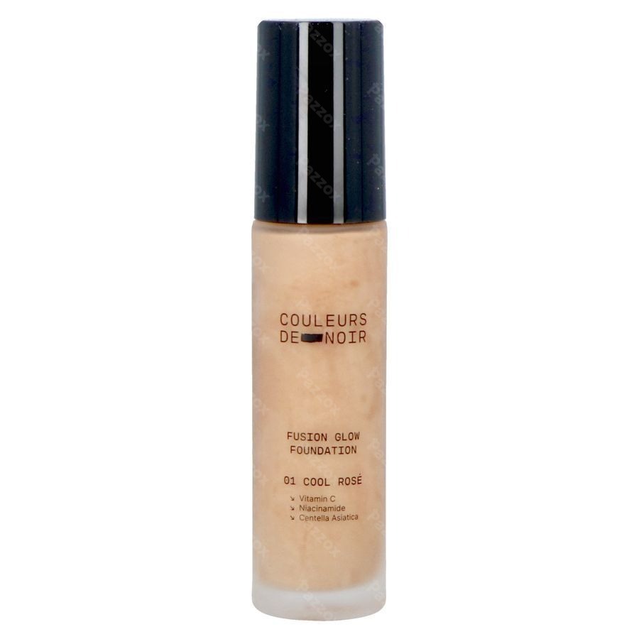 Les Couleurs De Noir Fusion Glow Foundation 01 Cool Rosé 30ml