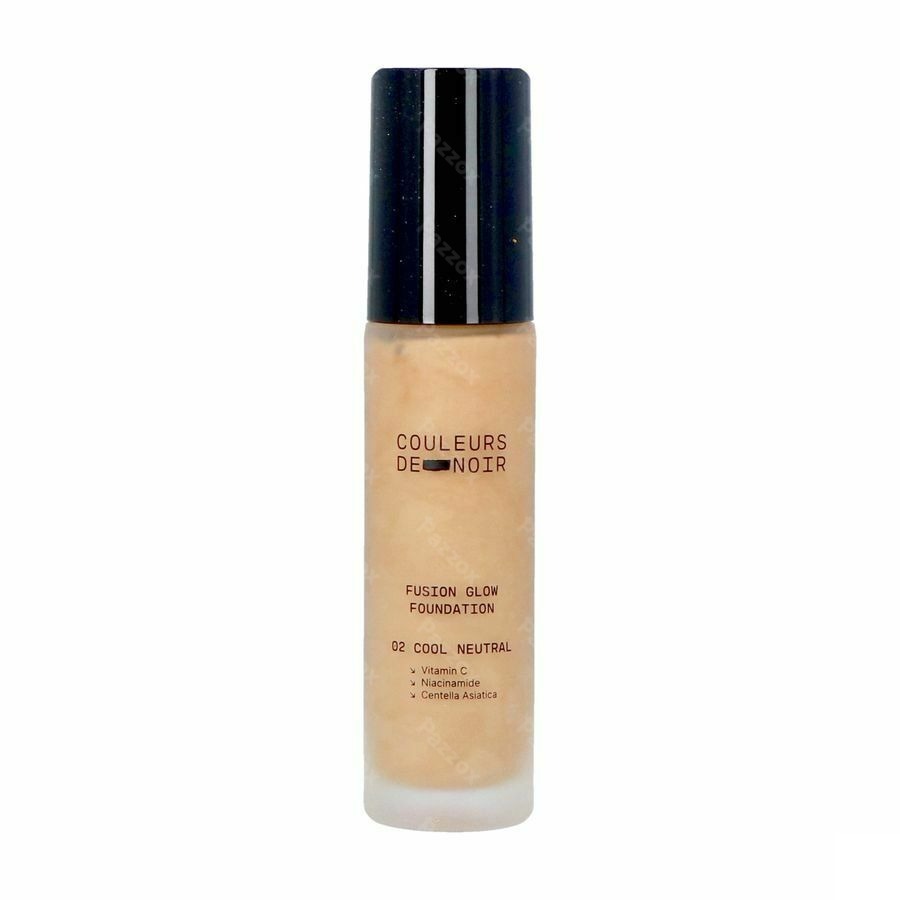 Les Couleurs De Noir Fusion Glow Foundation 02 Cool Neutral 30ml