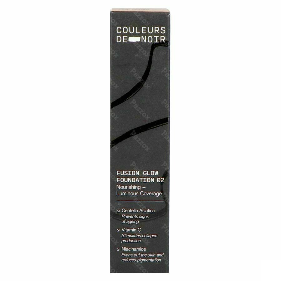 Les Couleurs De Noir Fusion Glow Foundation 02 Cool Neutral 30ml
