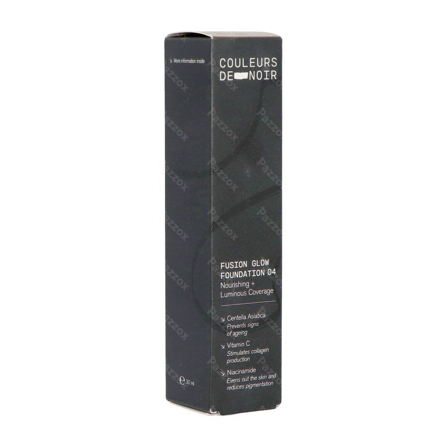 Les Couleurs De Noir Fusion Glow Foundation 04 Beige Doré 30ml