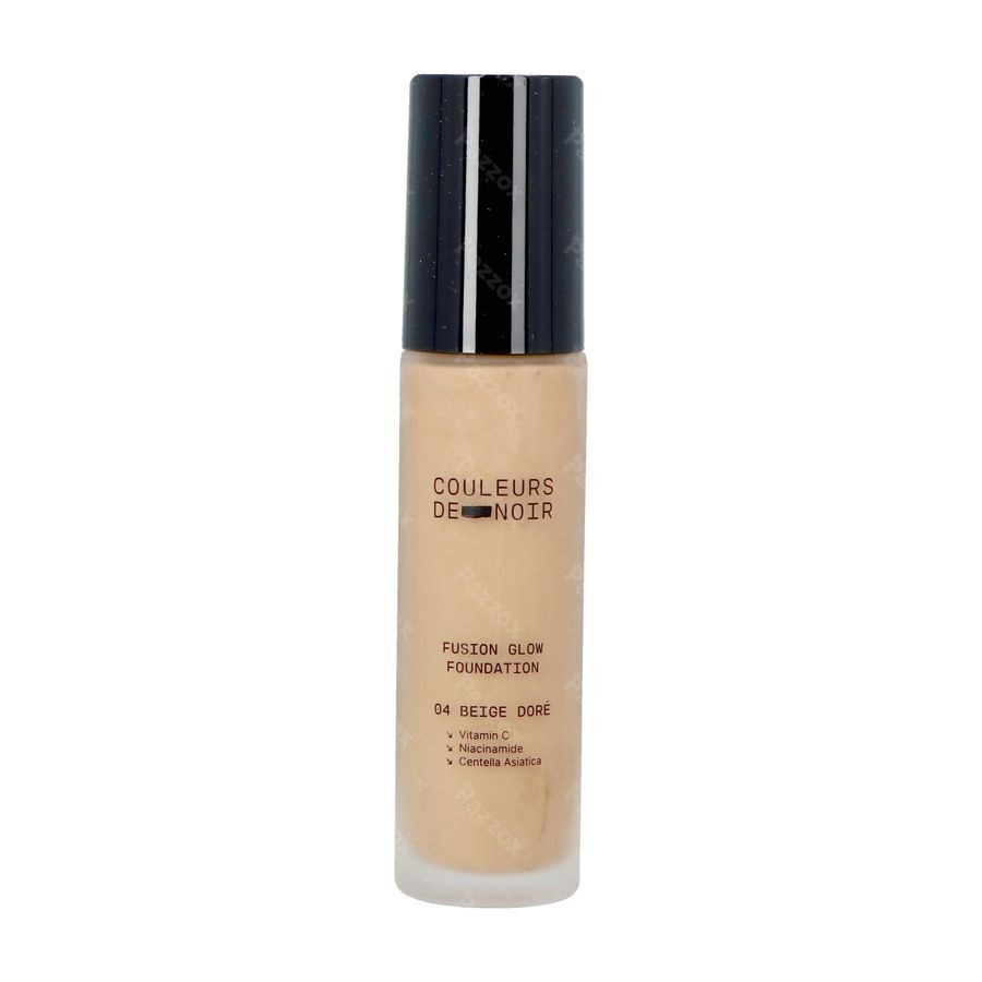Les Couleurs De Noir Fusion Glow Foundation 04 Beige Doré 30ml