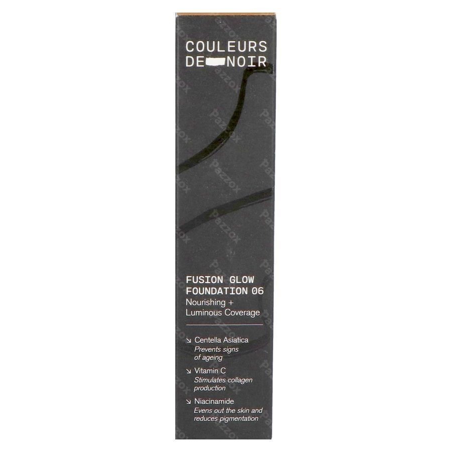 Les Couleurs De Noir Fusion Glow Foundation 06 Warm Rosé 30ml