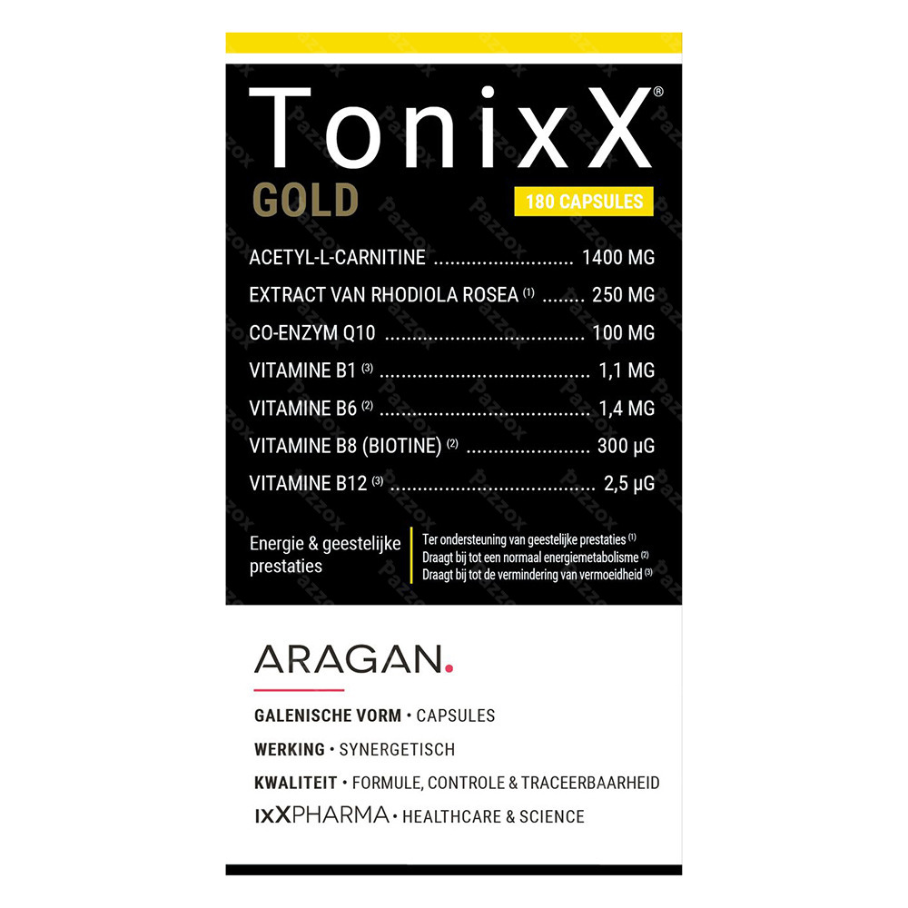 Tonixx Gold 180 Capsules