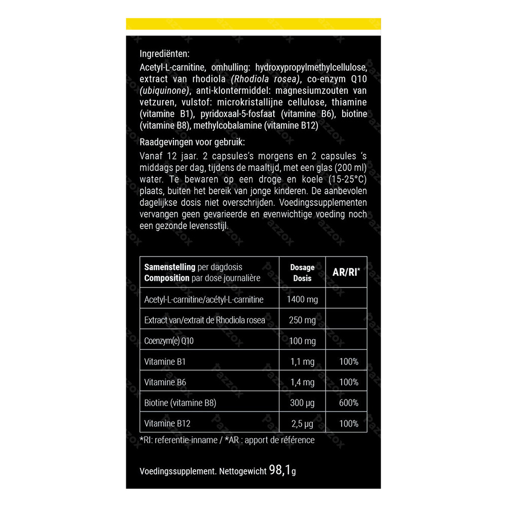 Tonixx Gold 180 Capsules