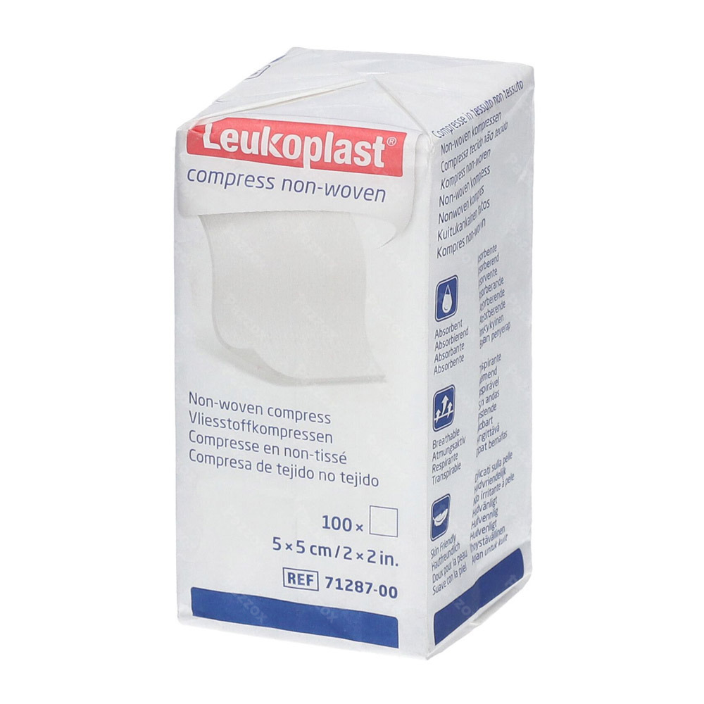 Leukoplast Kompres Non Woven 5cmx5cm 100 Stuks