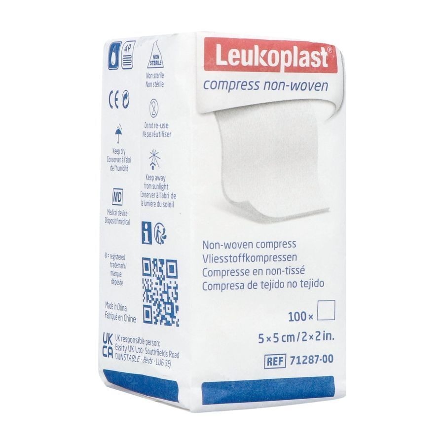 Leukoplast Kompres Non Woven 5cmx5cm 100 Stuks