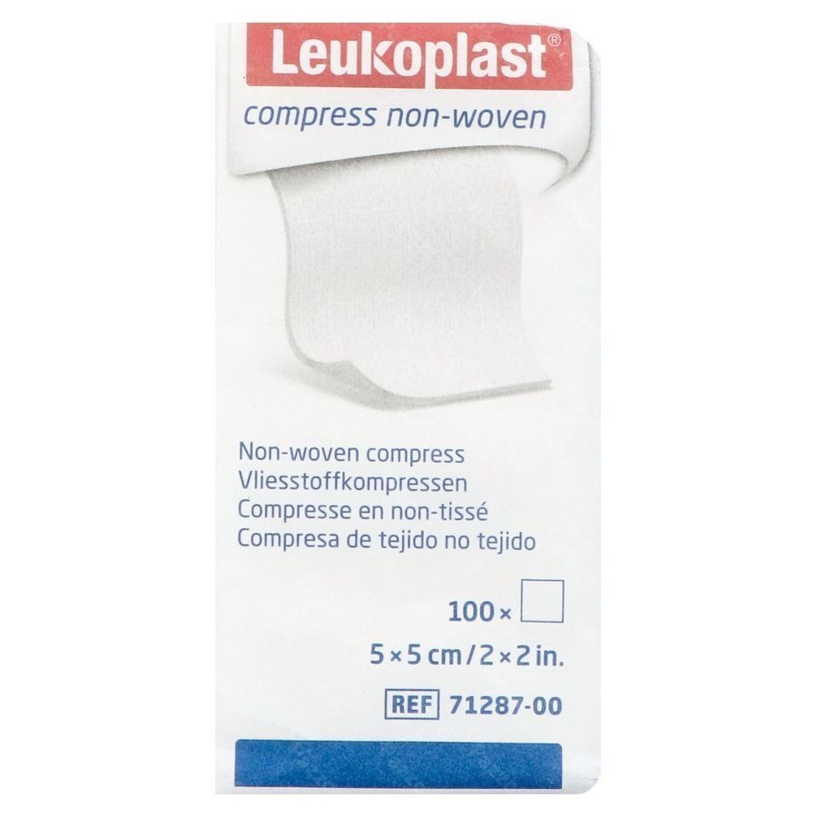 Leukoplast Kompres Non Woven 5cmx5cm 100 Stuks