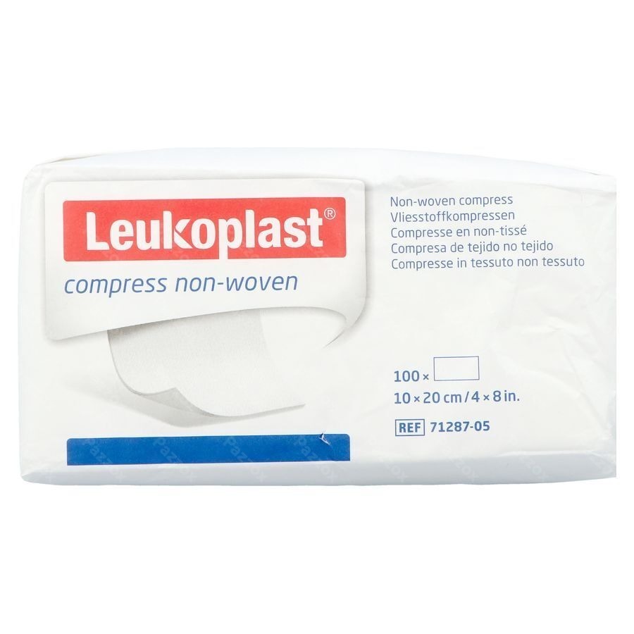 Leukoplast Compress N/woven N/st. 10cmx20cm 100