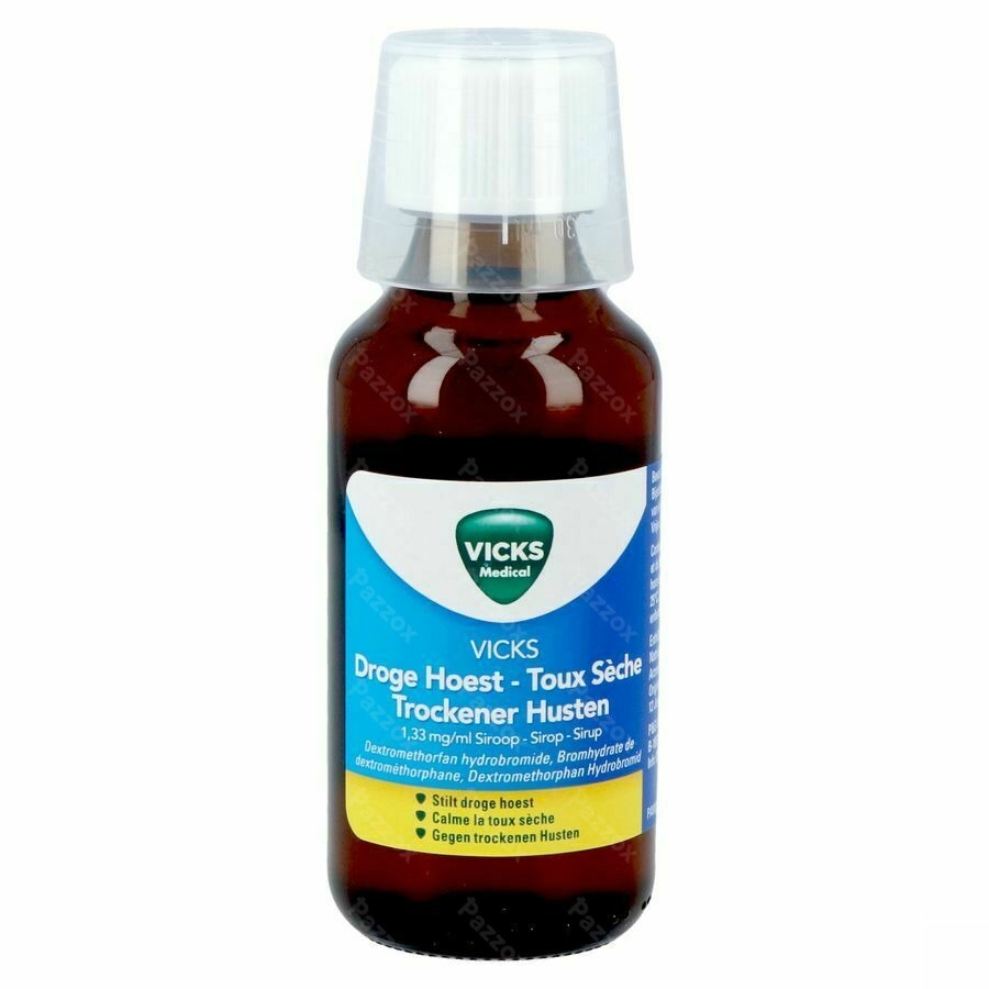 Vicks Droge Hoest Siroop 180ml