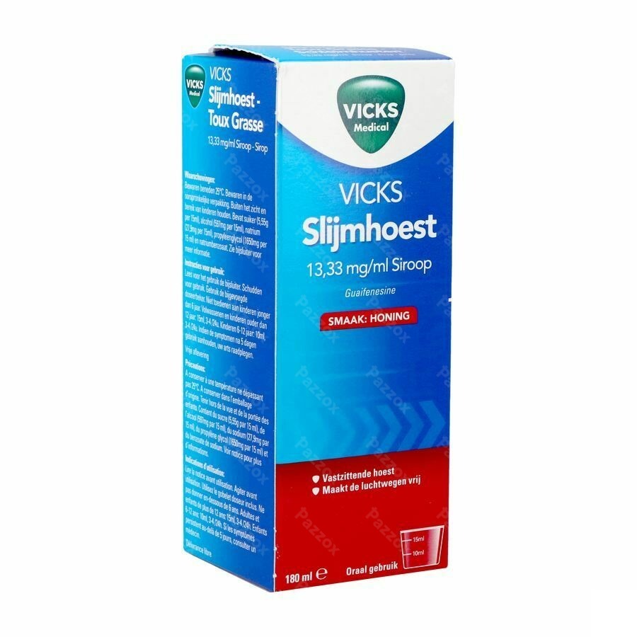 Vicks Slijmhoest Siroop 180ml