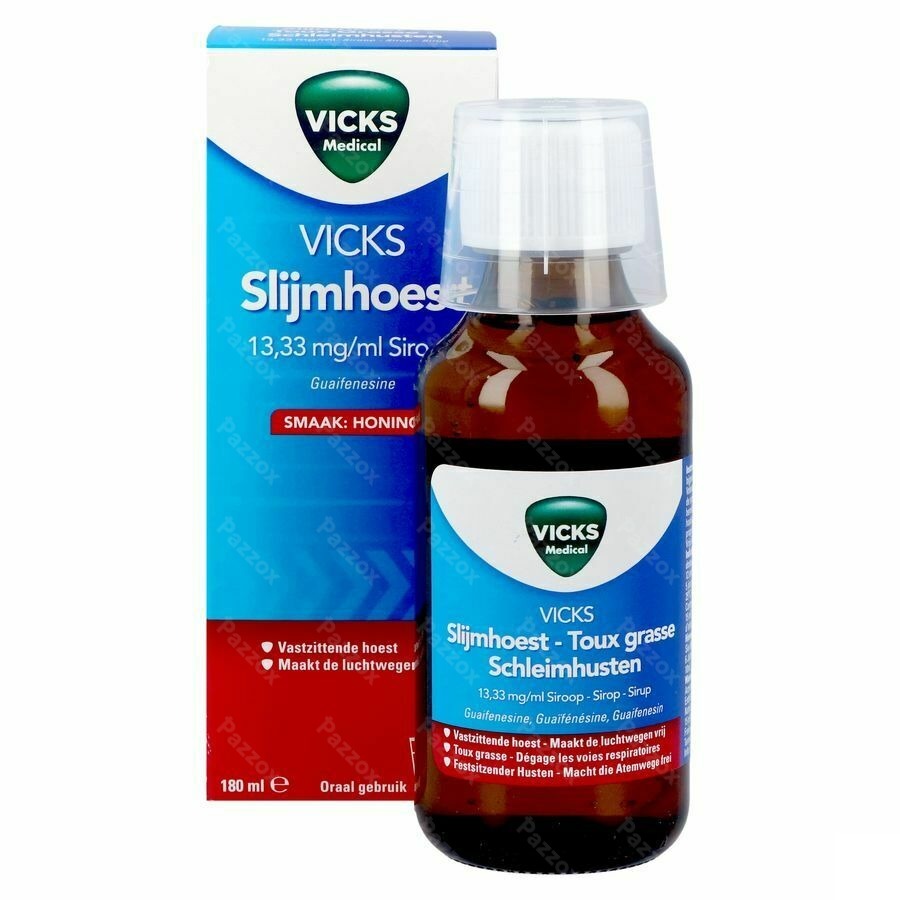 Vicks Slijmhoest Siroop 180ml