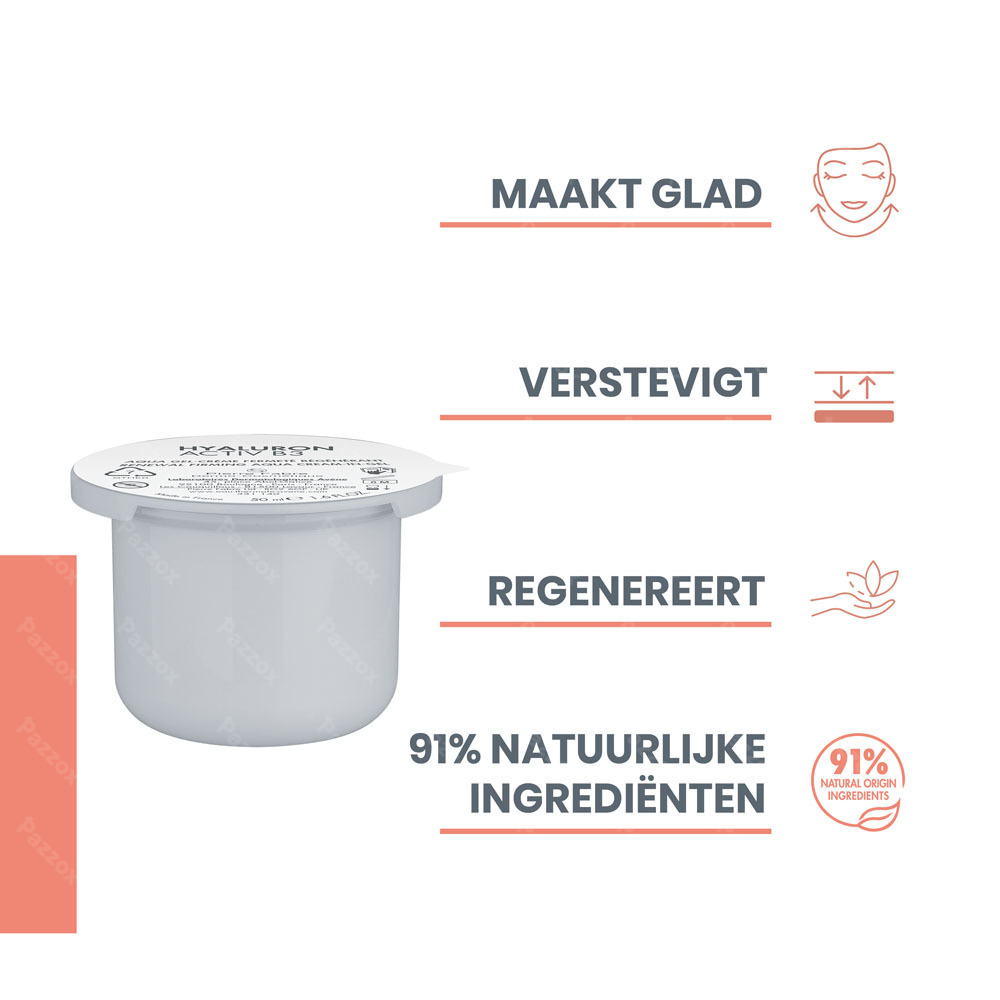 Avène Hyaluron Activ B3 Celvernieuwende Aqua gel-crème refill anti-aging, Hyaluronzuur & Niacinamide 50ml
