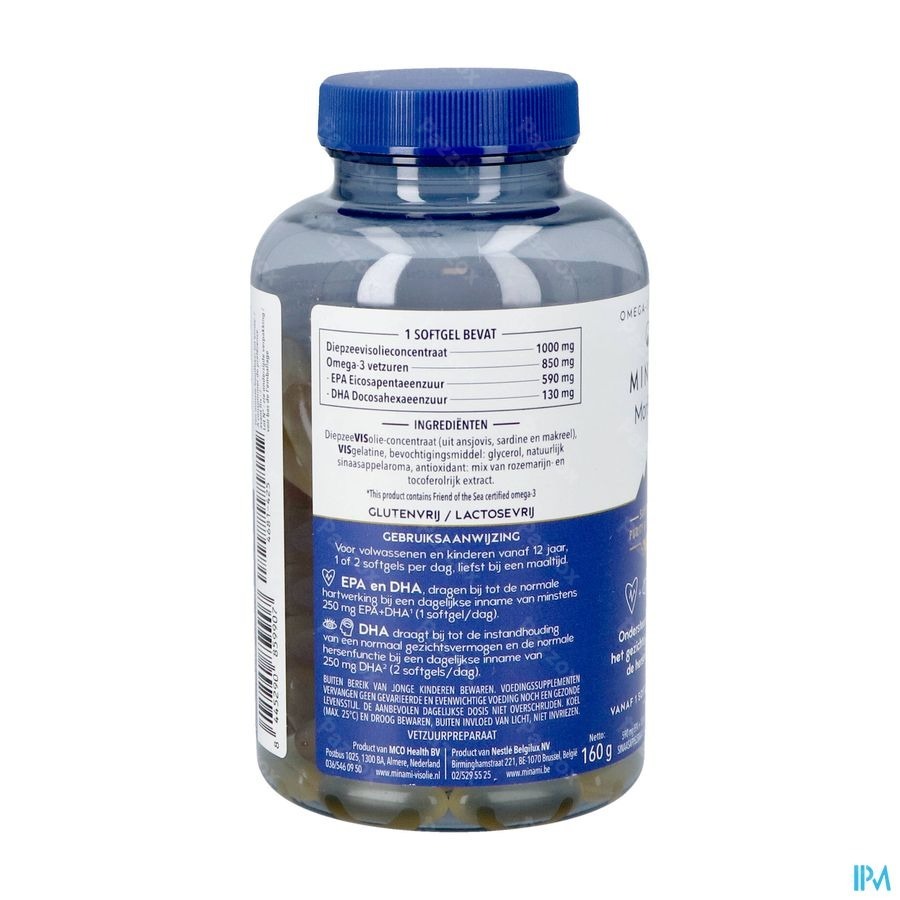 Minami MorEPA Smart Fats 120 Capsules