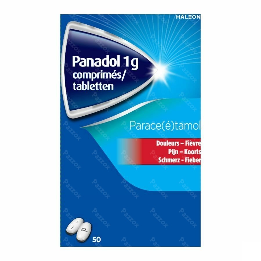 Panadol Bottle Tabl 50x1g