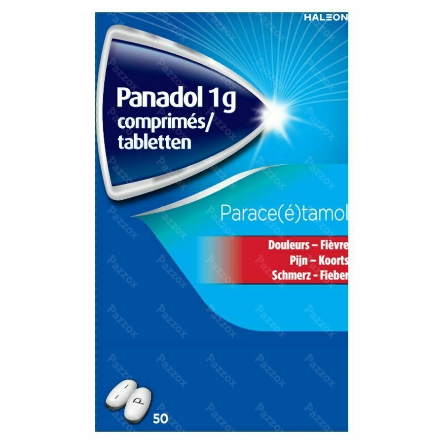 Panadol Bottle Tabl 50x1g