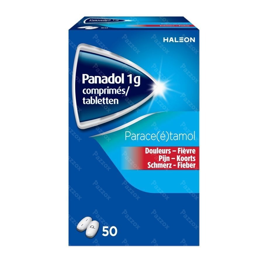Panadol Blister Tabl 50x1g