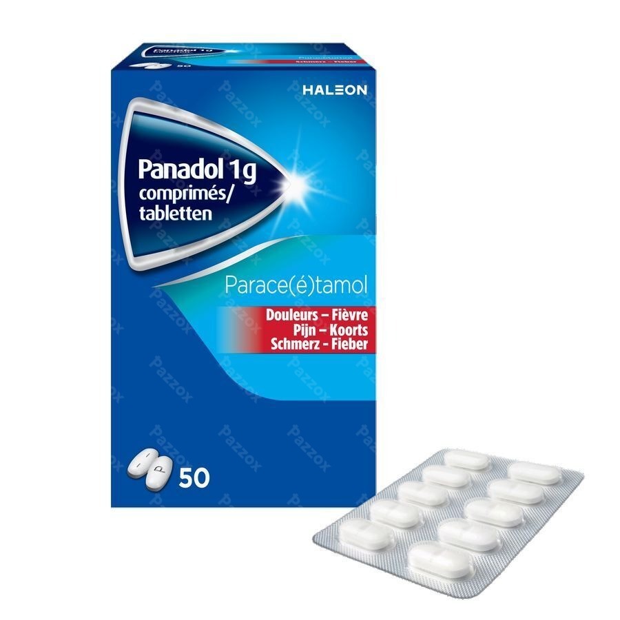 Panadol Blister Tabl 50x1g