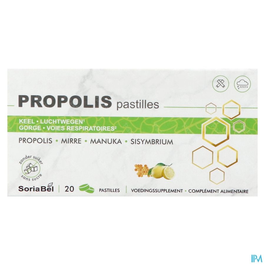 SoriaBel Propolis 20 Pastilles