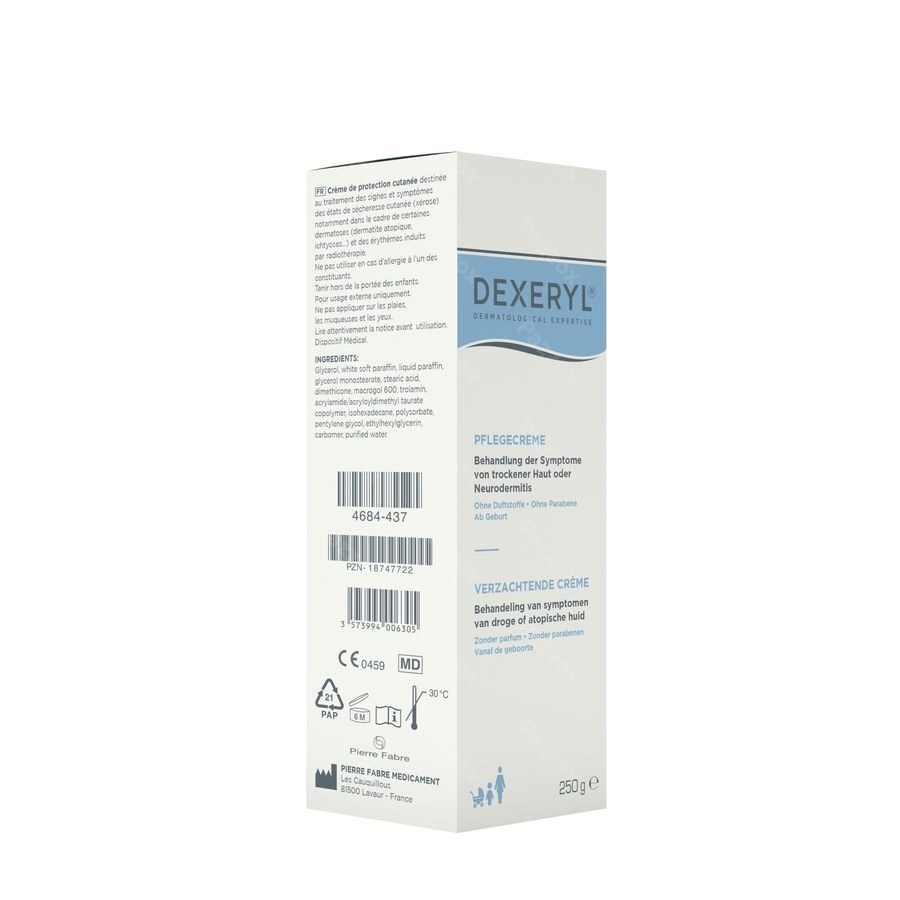 Dexeryl Creme Tube 250g