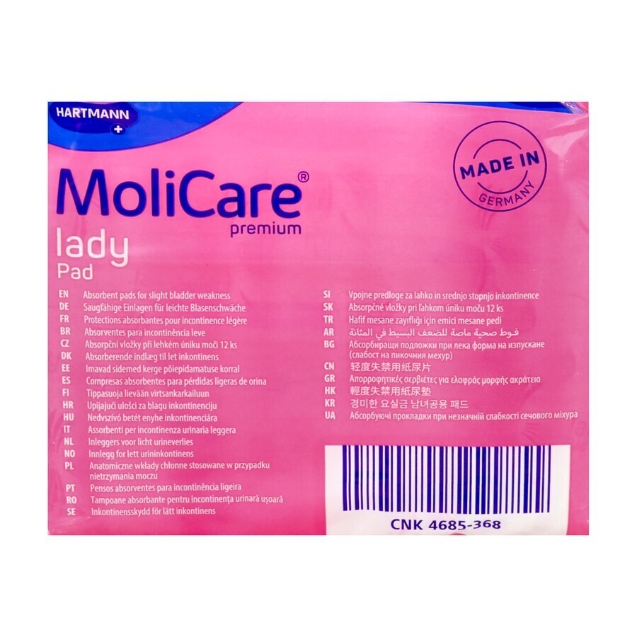 Molicare Premium Lady Pad 1,5 Drops 12 Stuks