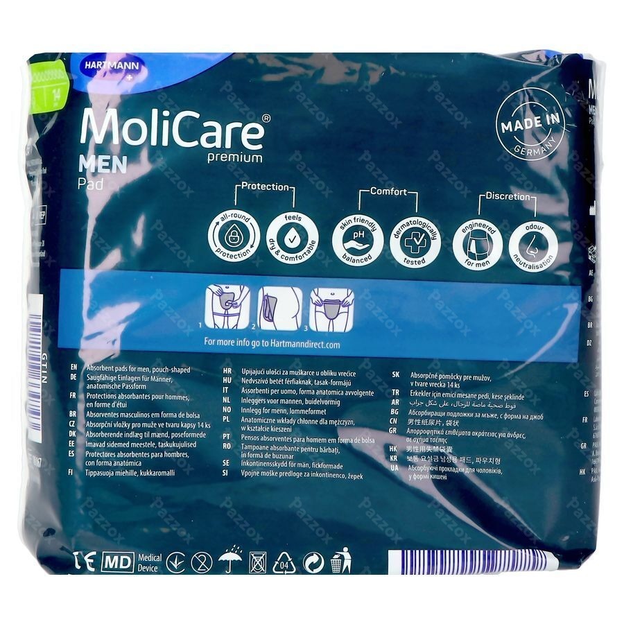 Molicare Premium Men Pad 2d 14 1680670