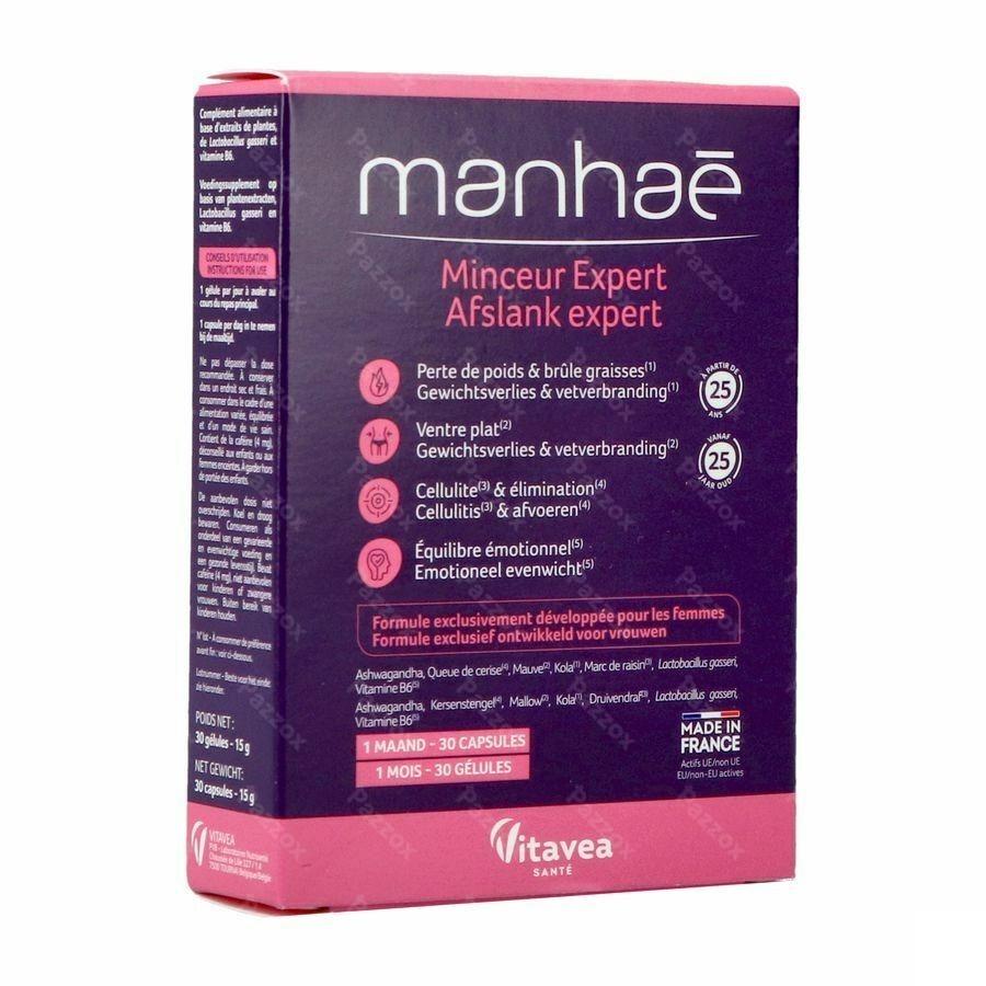 Vitavea Manhae Afslank Expert Caps 30