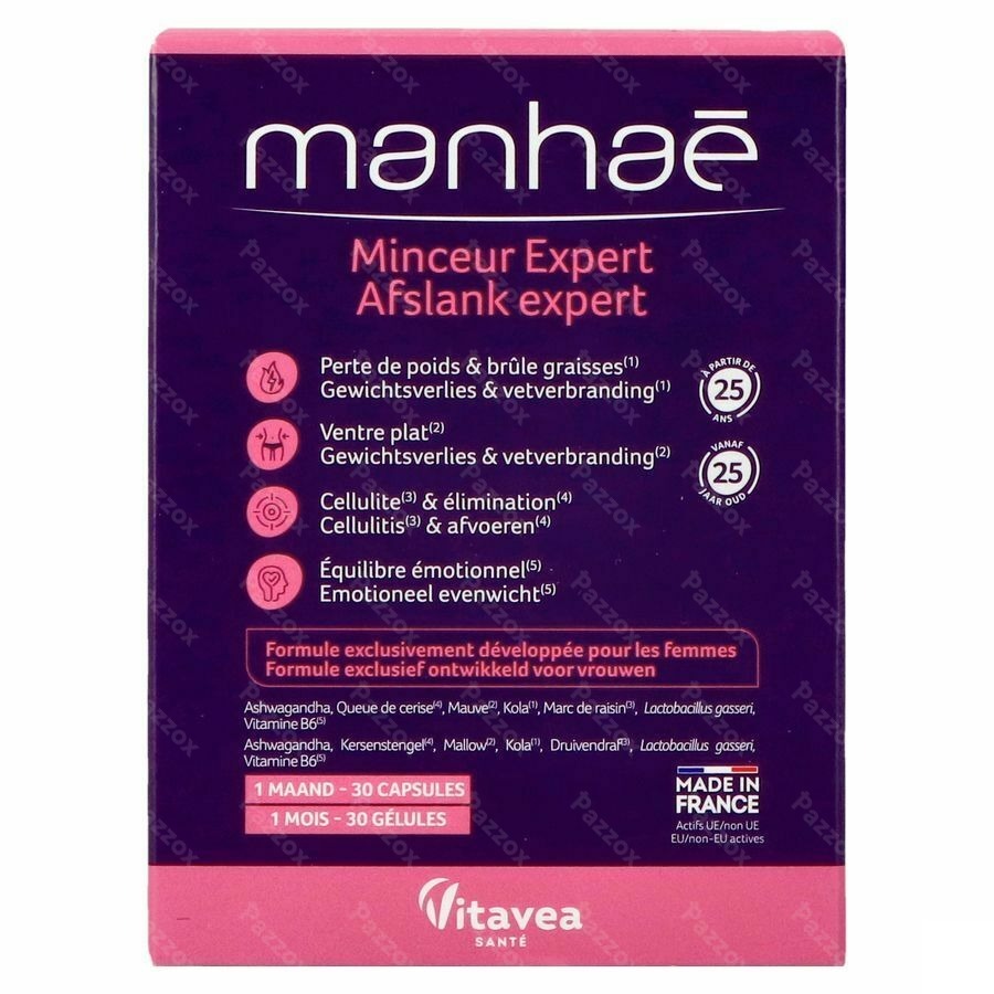 Vitavea Manhae Afslank Expert Caps 30