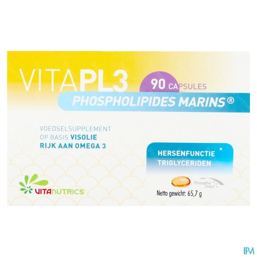 Vitapl3 Phospholipides Marins Caps 90
