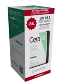 Cerave Foaming Cleanser Duo 2x473ml