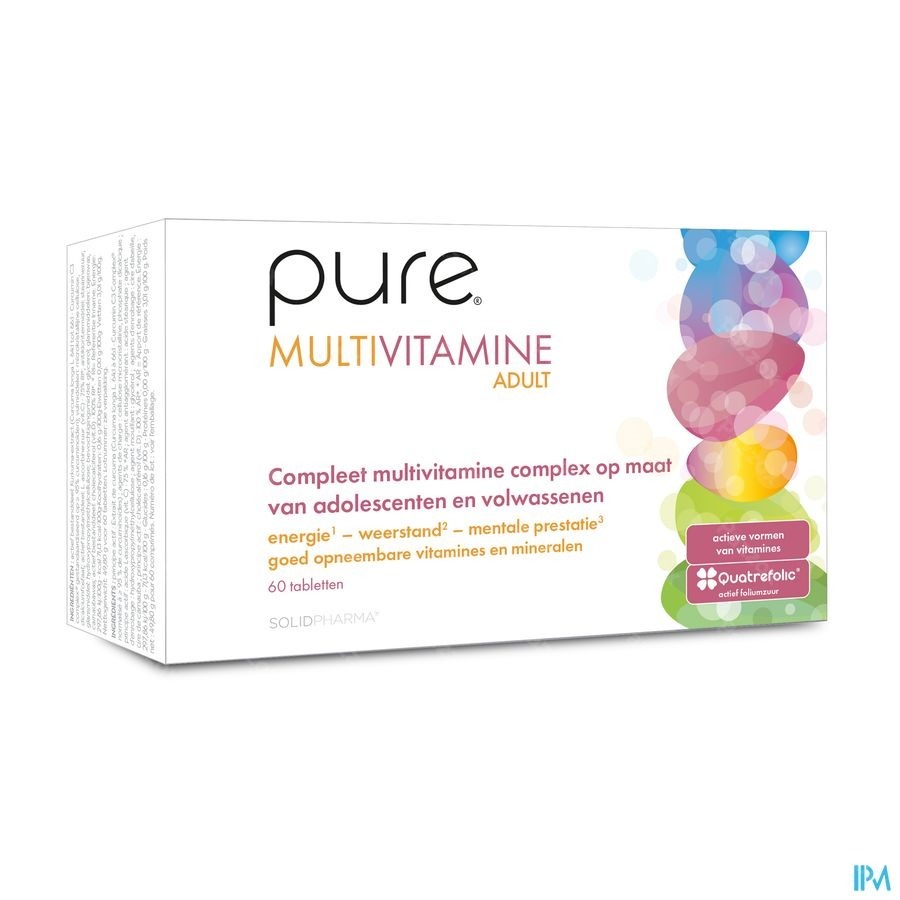 Pure Multivitamine Adult 60 Tabletten
